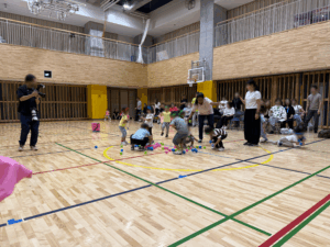 WONDER KIDS Sports Festival「COLOR SORT BALL」の様子